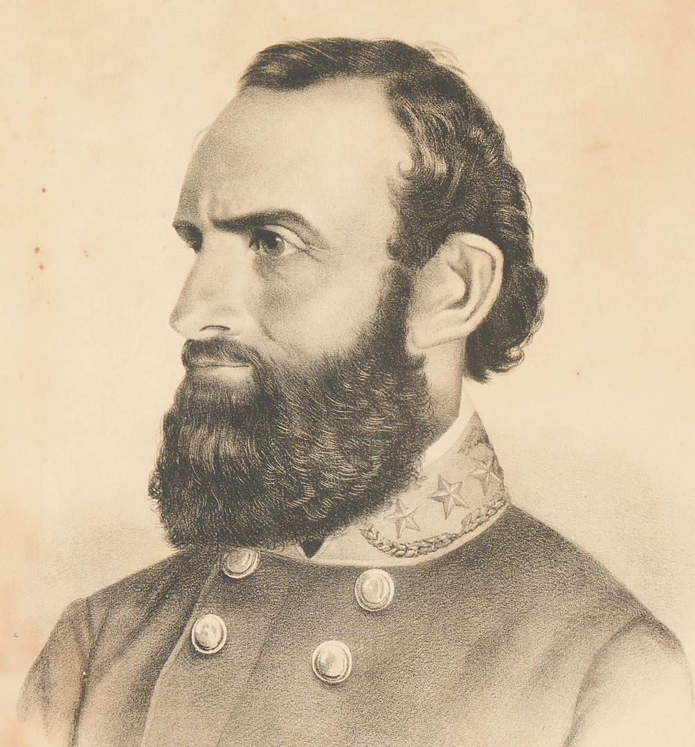 Lot 1152: 19th Cent. Robert E. Lee & Stonewall Jackson Prints