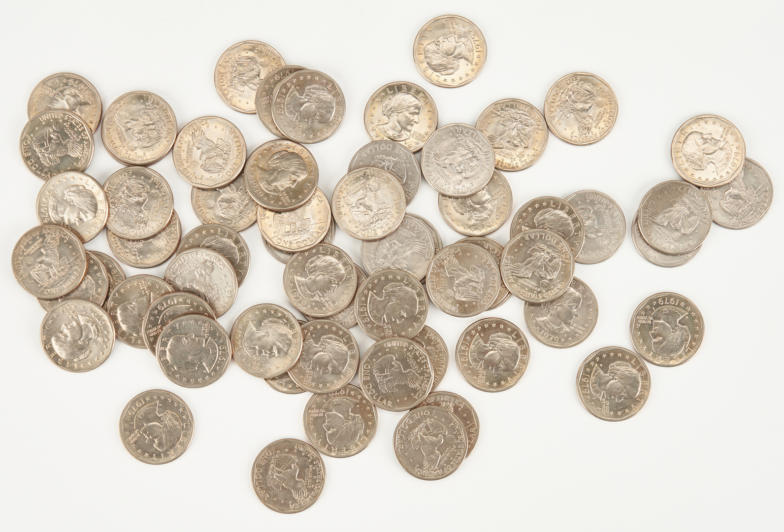 Lot 1170: 839 US Coins, incl. Susan B. Anthony, Nickels