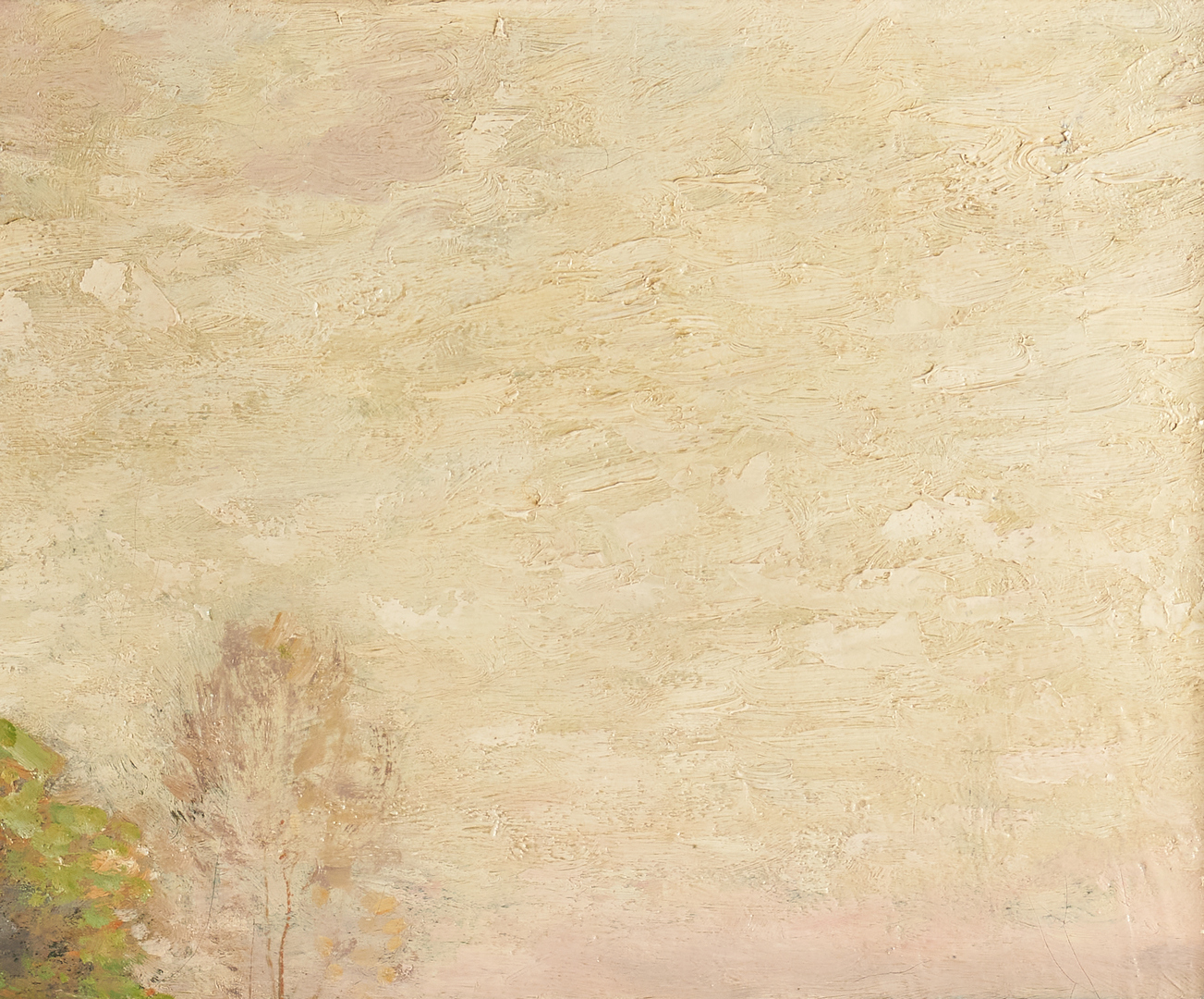 Lot 119: George Matthew Breustle O/C Painting, Impressionist Landscape
