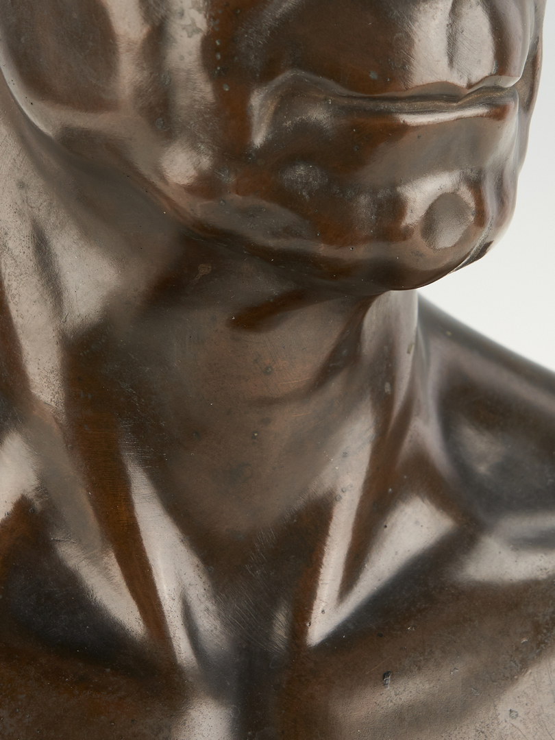 Lot 132: Henry K. Brown Bronze Bust of Henry Clay, 1852