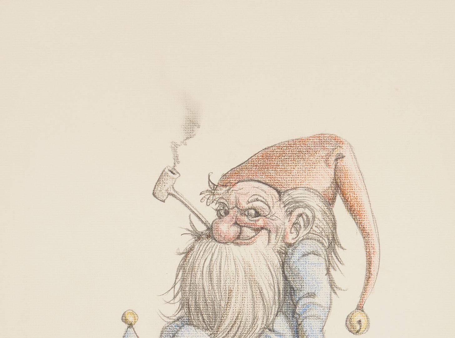 Lot 160: 2 Werner Wildner Works on Paper, Gnomes