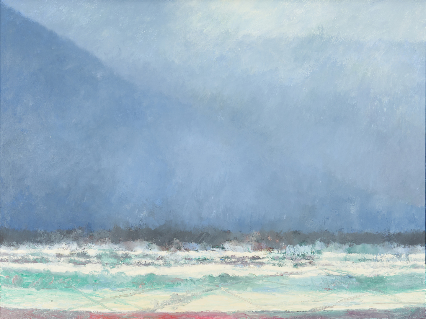 Lot 165: Joanna Higgs Ross O/C Painting, Cades Cove No. 9