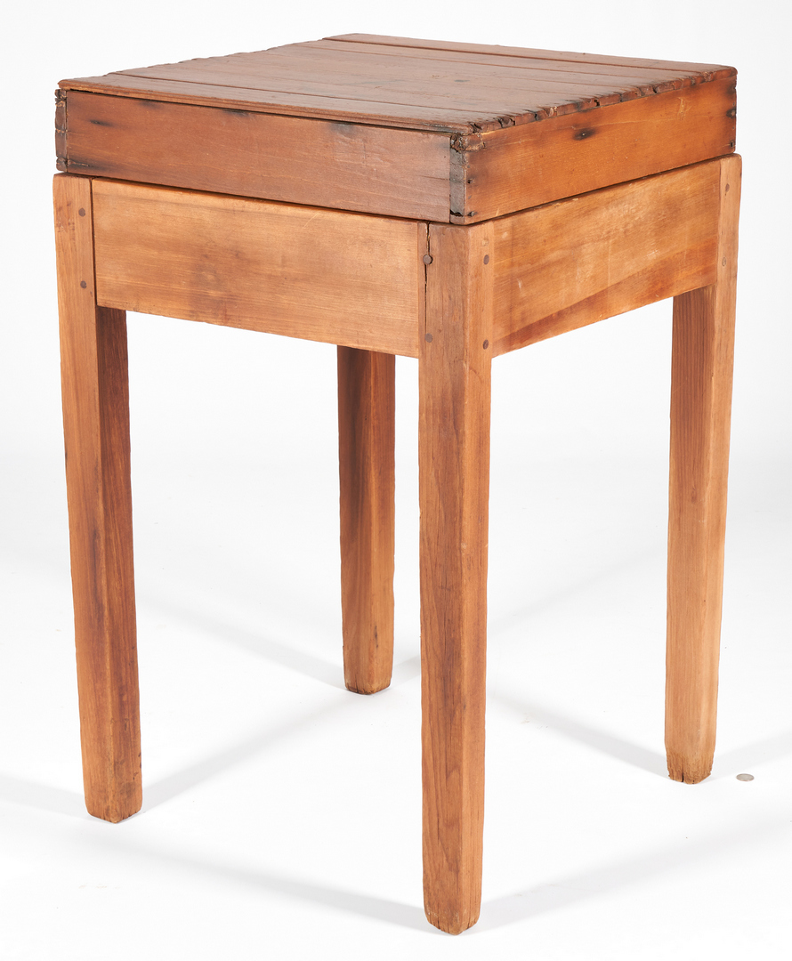 Lot 186: Southern Biscuit Board Table
