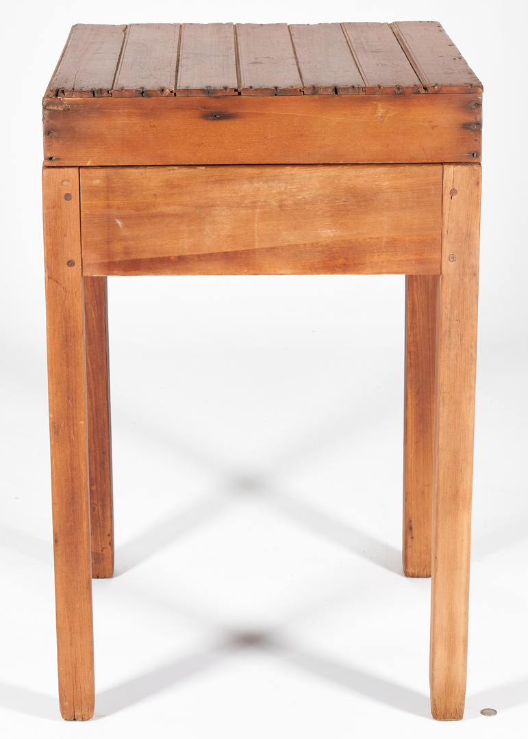 Lot 186: Southern Biscuit Board Table