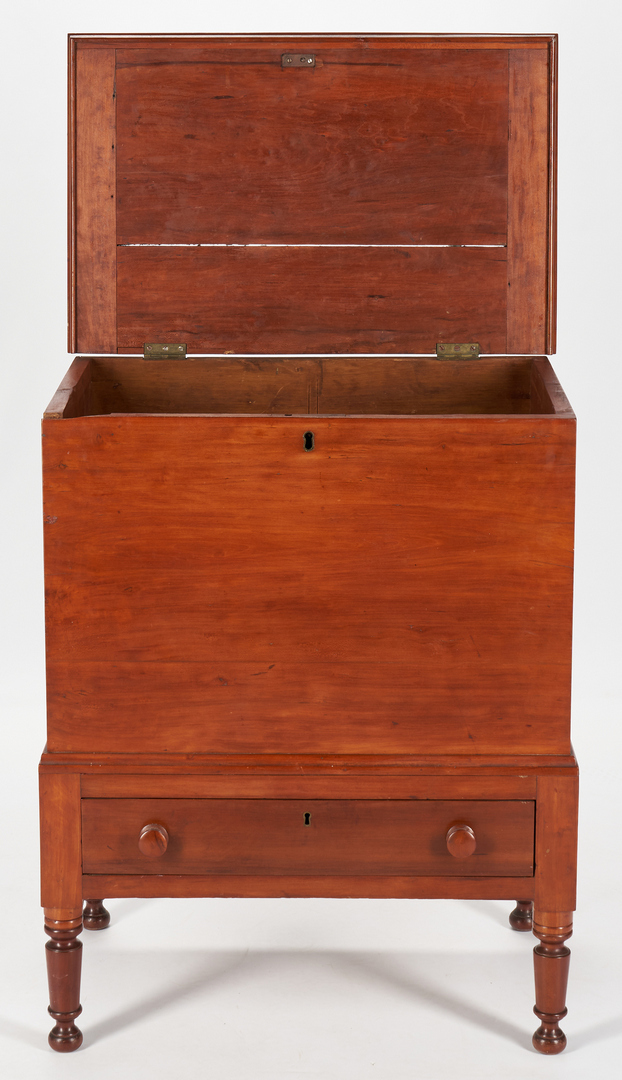 Lot 188: Middle TN Giles Co. Sugar Chest with Photo