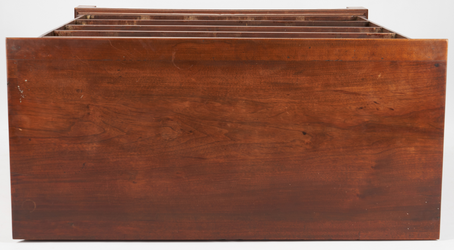 Lot 192: Heart Inlaid Chest of Drawers, poss. Virginia