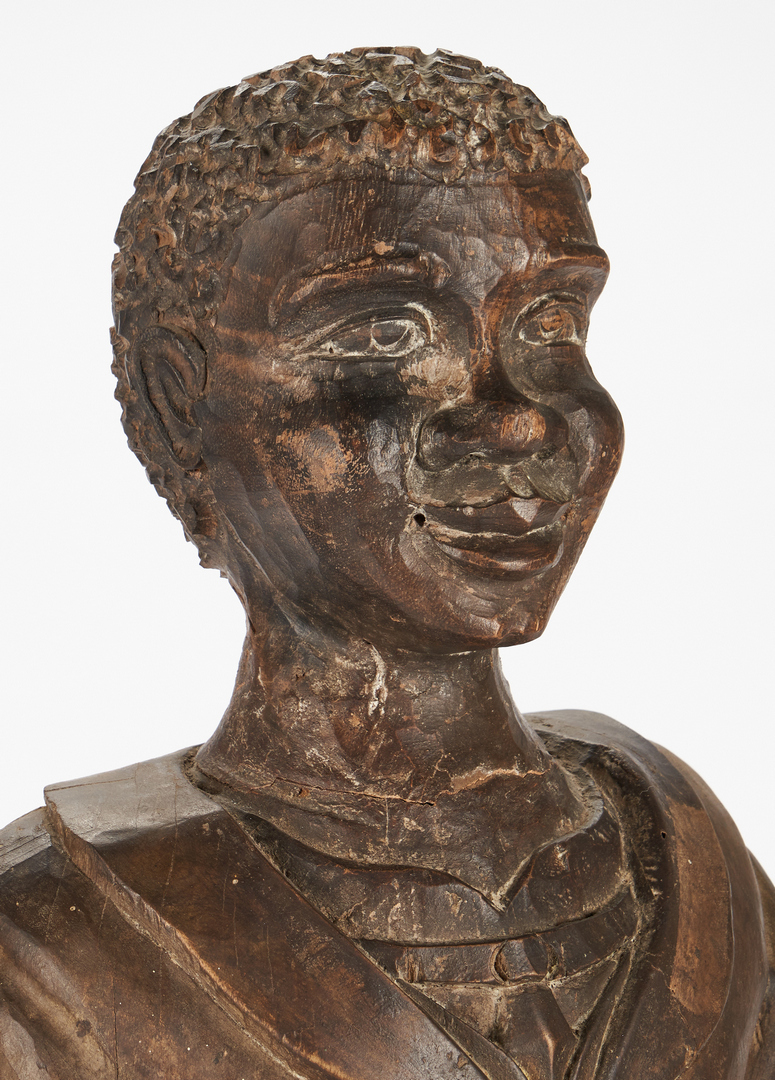 Lot 198: Black Americana figure, poss. Dutreuil Barjon, New Orleans