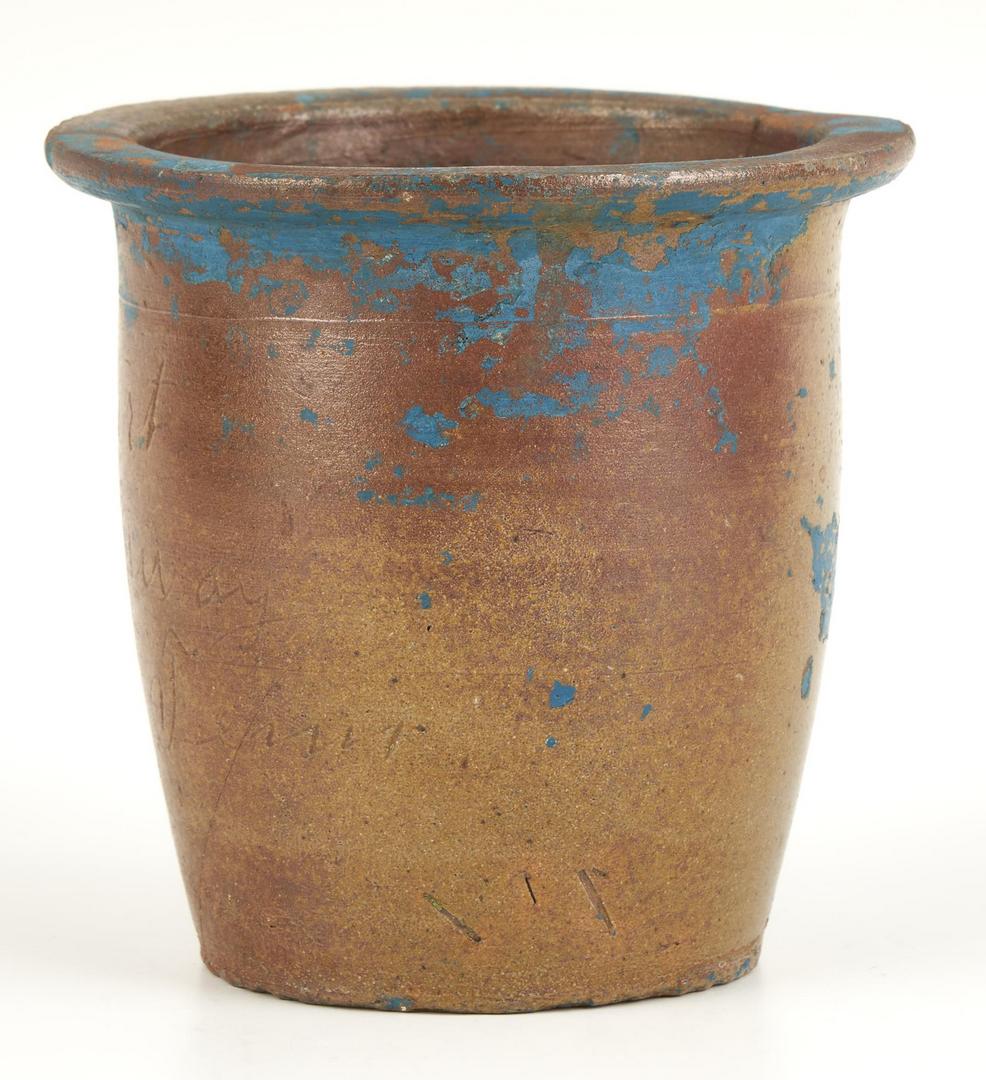 Lot 213: East TN Pottery Creampot, Charles Everhart