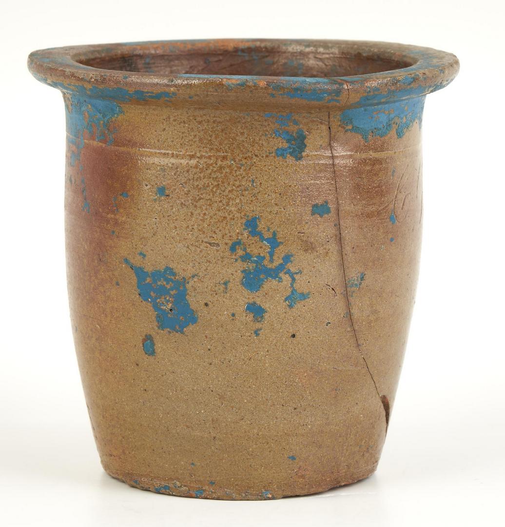 Lot 213: East TN Pottery Creampot, Charles Everhart