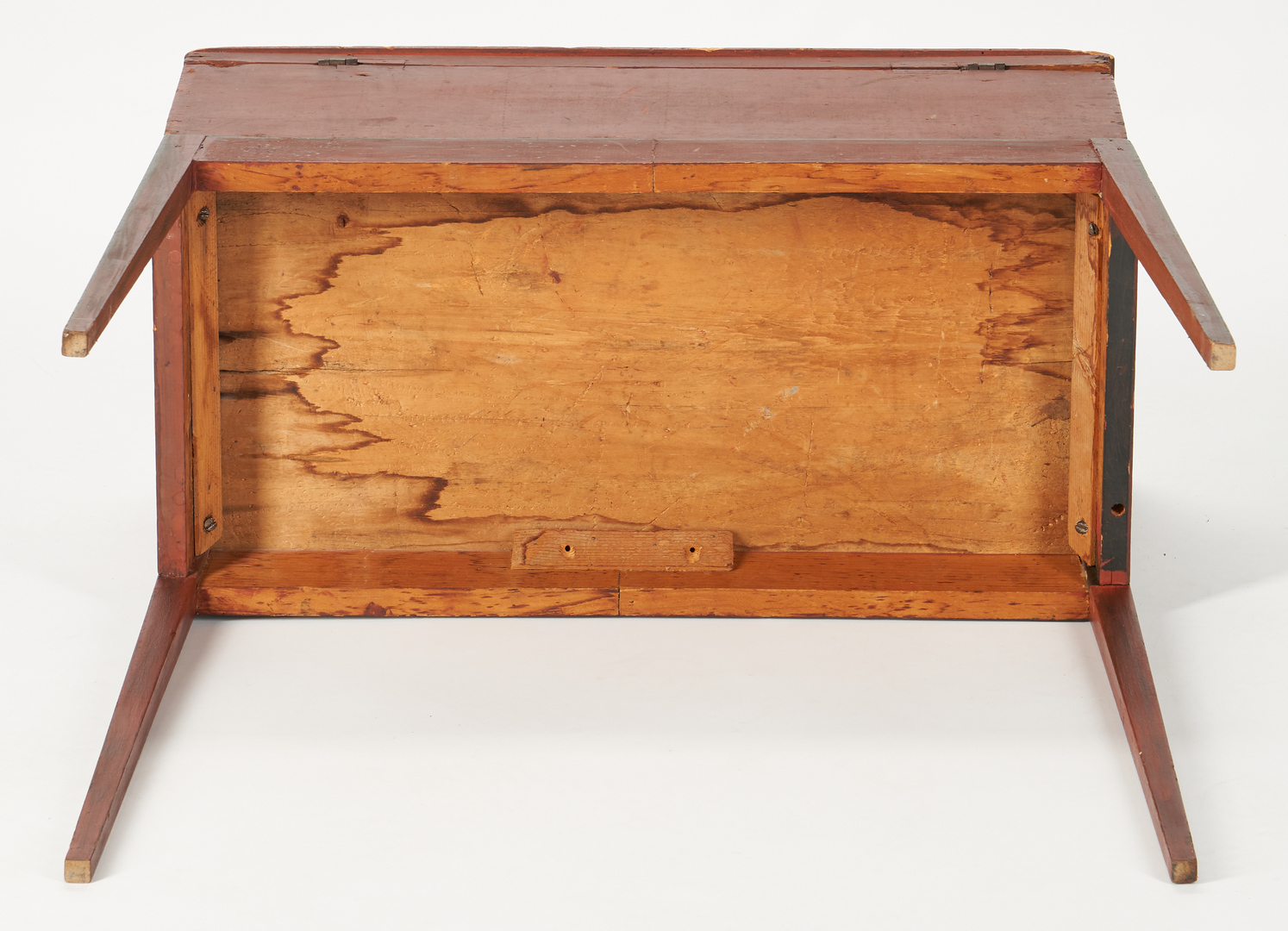 Lot 226: New England Painted Box on Stand