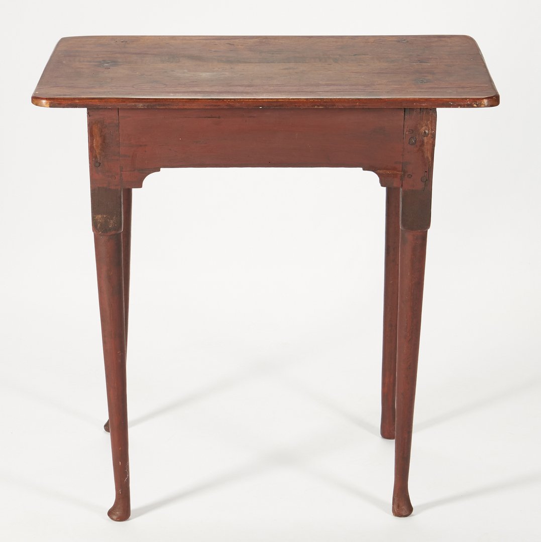 Lot 234: American Red Wash Tavern Table