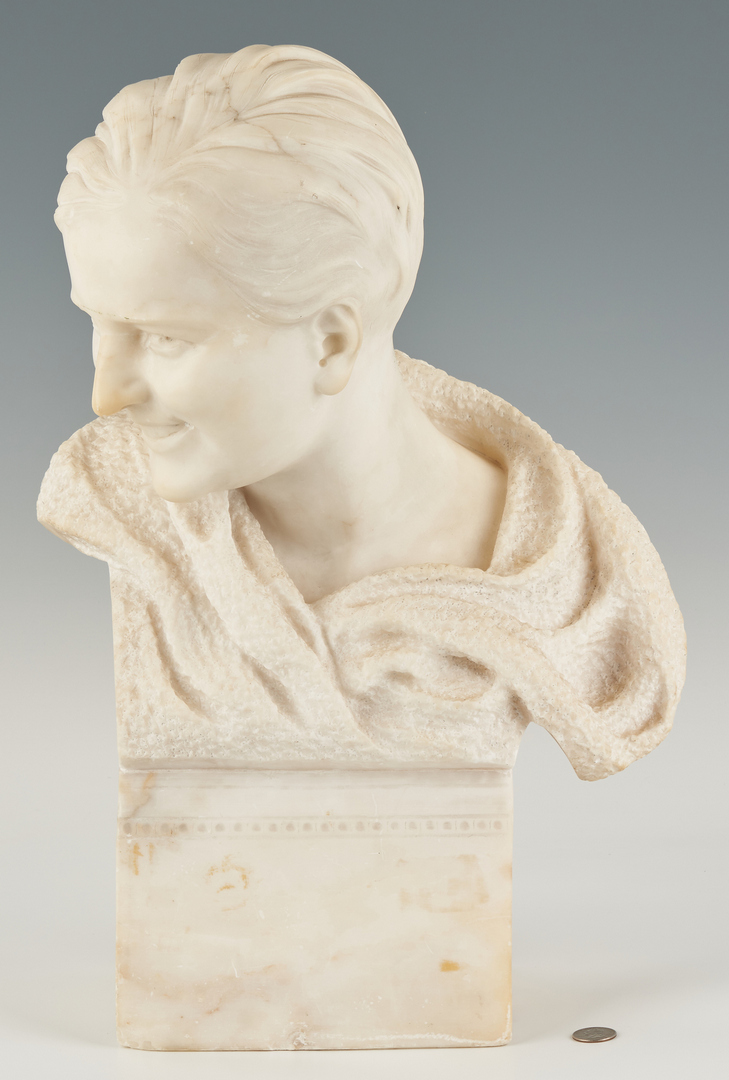 Lot 245: Italian Alabaster Sculpture, Giusto Viti