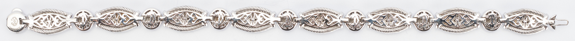 Lot 266: Charriol 18K Gold and Diamond Bracelet