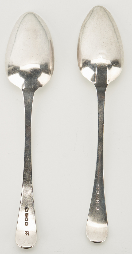 Lot 279: 7 British Sterling Stuffing, Berry and Tablespoons