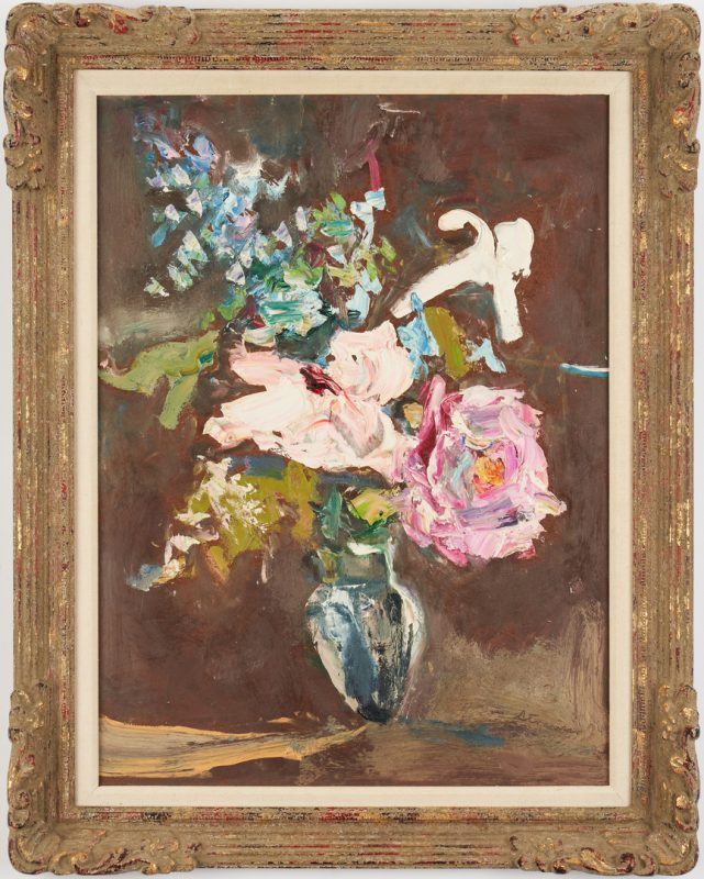 Lot 368: Sterling Strauser O/B, Floral Still Life