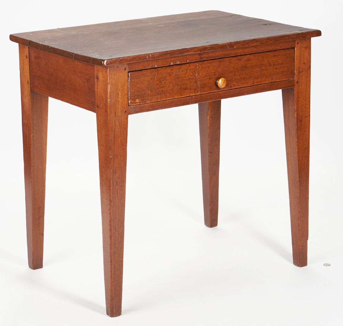 Lot 434: West Tennessee One Drawer Table