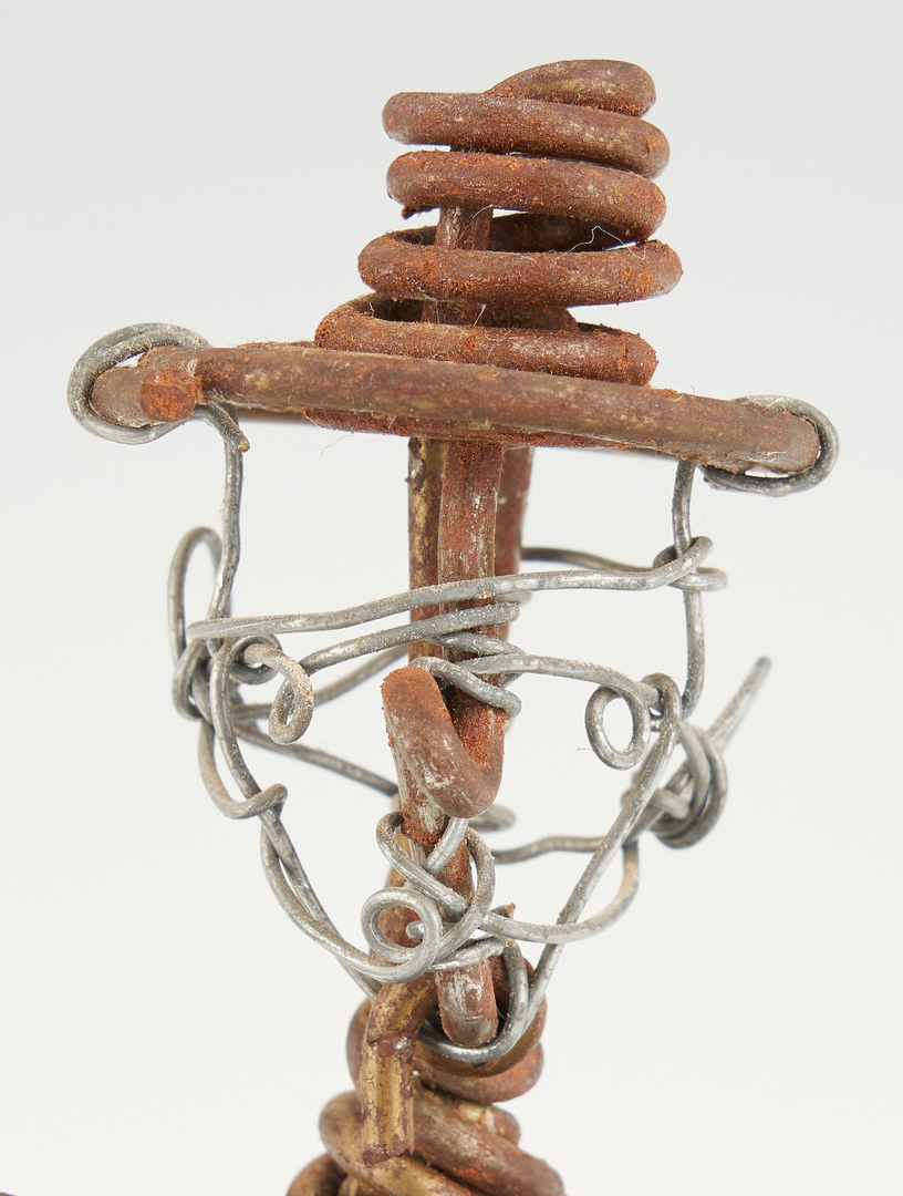 Lot 435: Vannoy Streeter Three-Piece Band Wire Sculptures