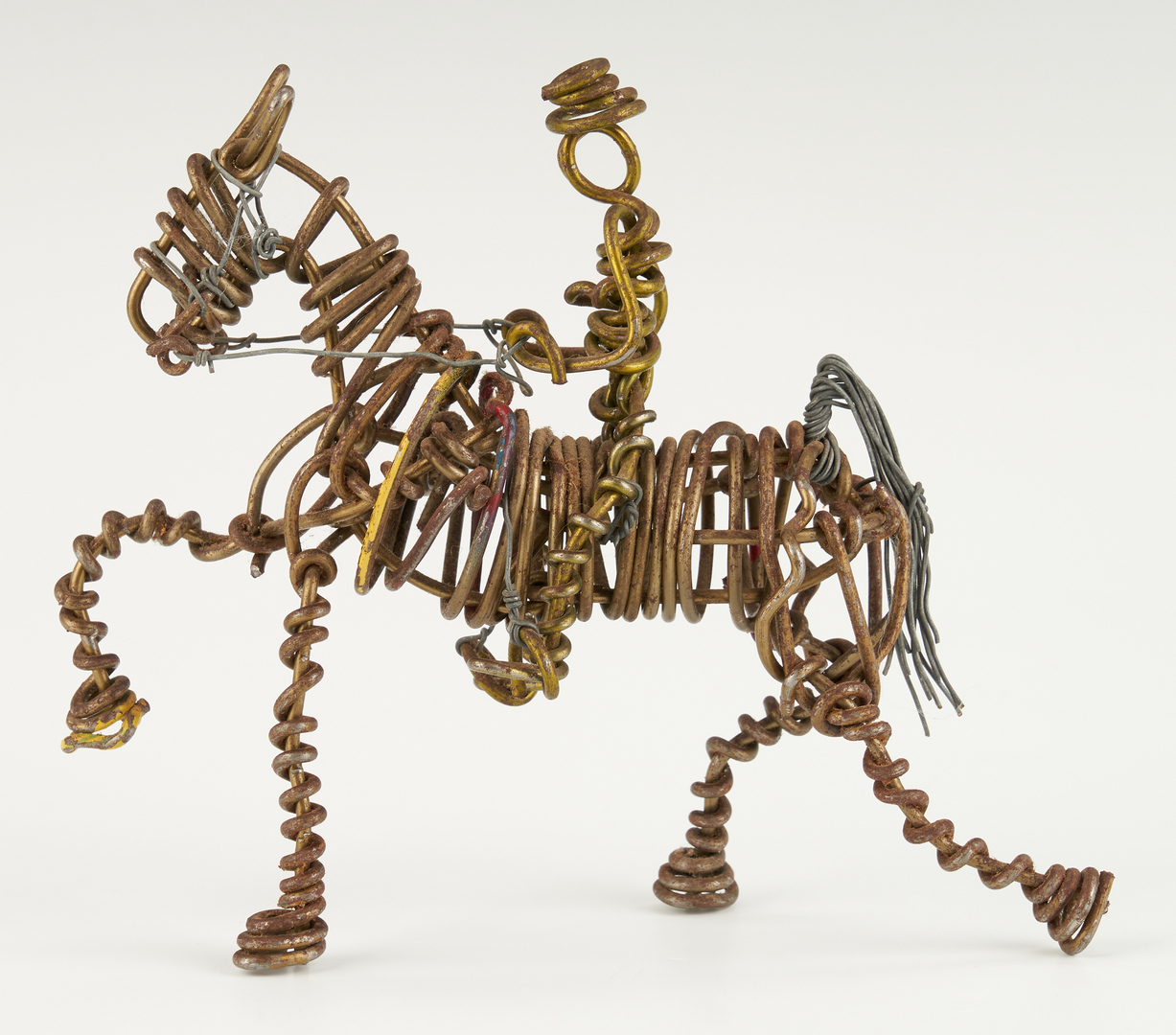 Lot 436: Vannoy Streeter Horse and Rider