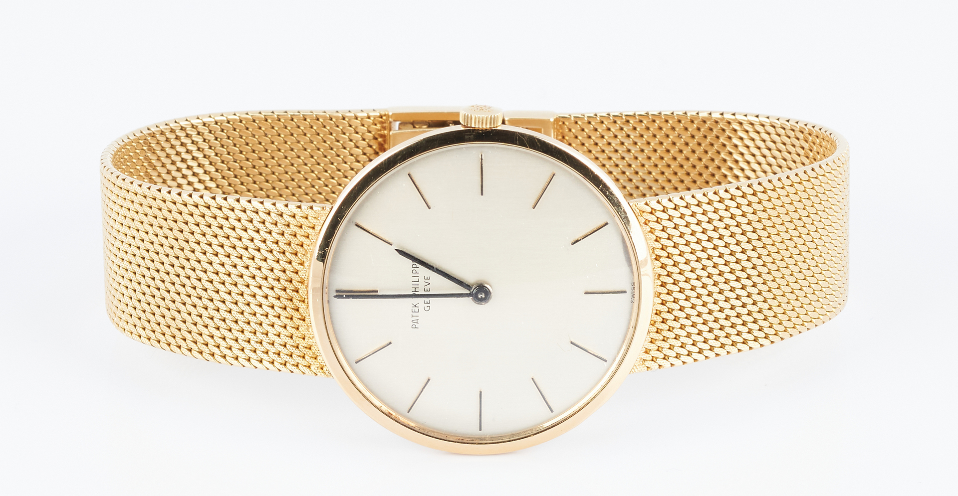 Lot 44: Patek Philippe 18K Yellow Gold Wrist Watch
