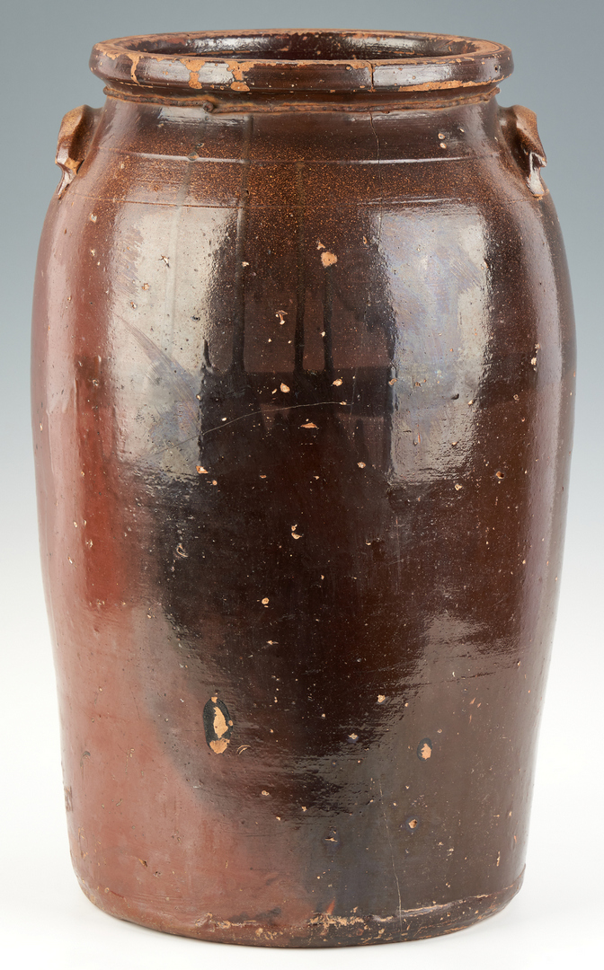 Lot 463: J.A Roberts Middle TN Pottery 10-Gallon Jar