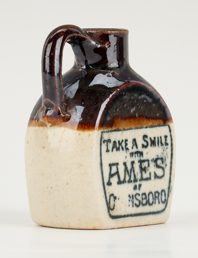 Lot 465: Miniature Kentucky Whiskey Jug, Ames Buggy and Auto