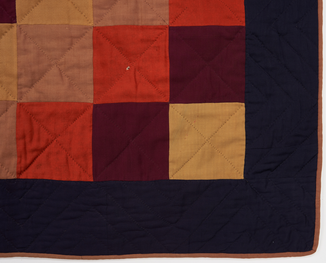 Lot 473: Amish Double Sided Quilt