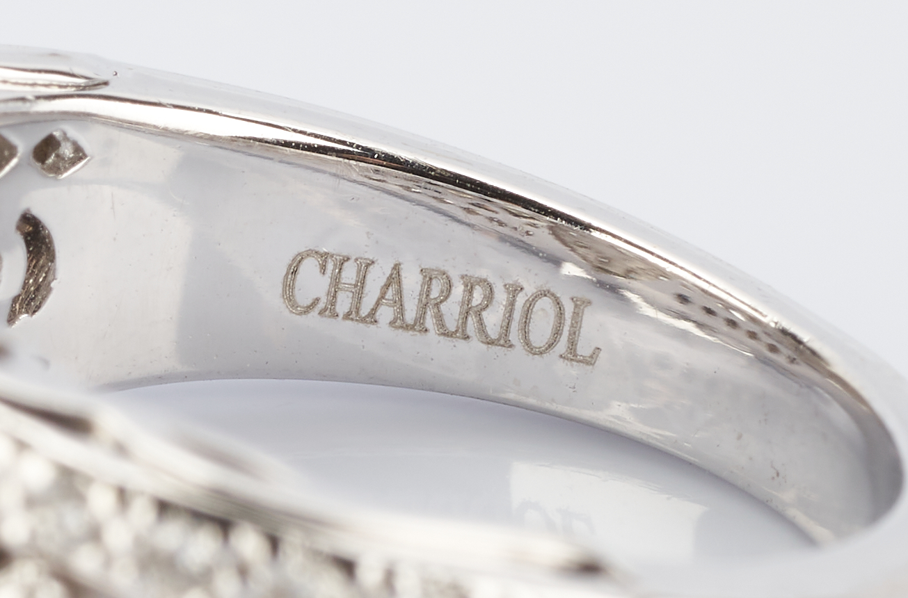 Lot 484: 2 Philippe Charriol Gold & Diamond Rings