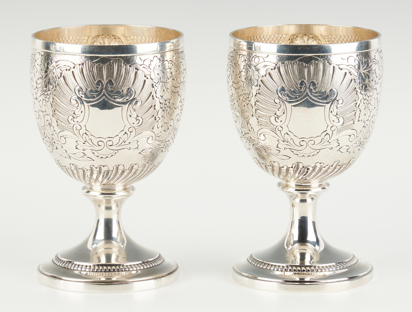s Repousse 925/1000 Sterling Goblet by Schofield & Co 