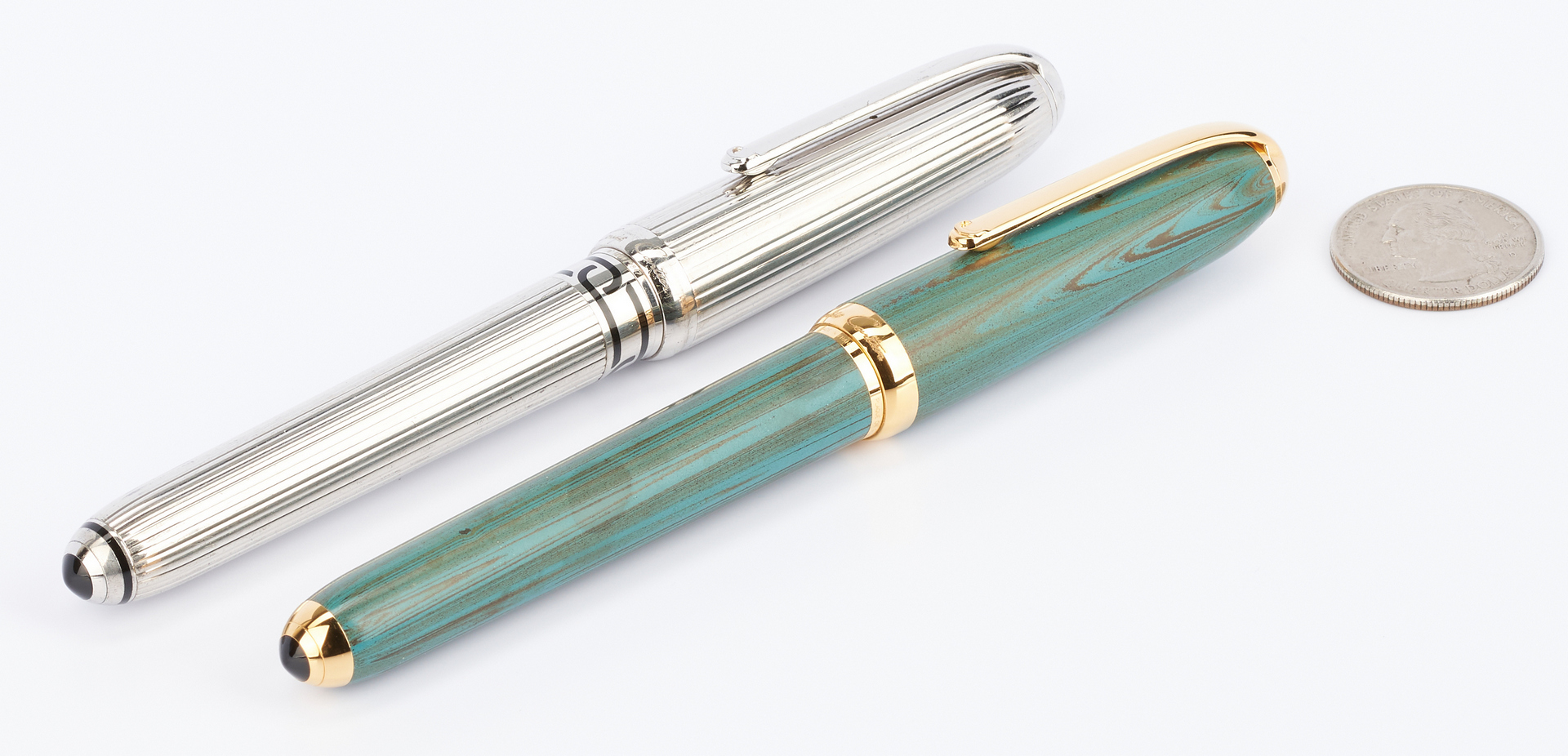 Lot 52: 2 Limited Edition Cartier Fountain Pens