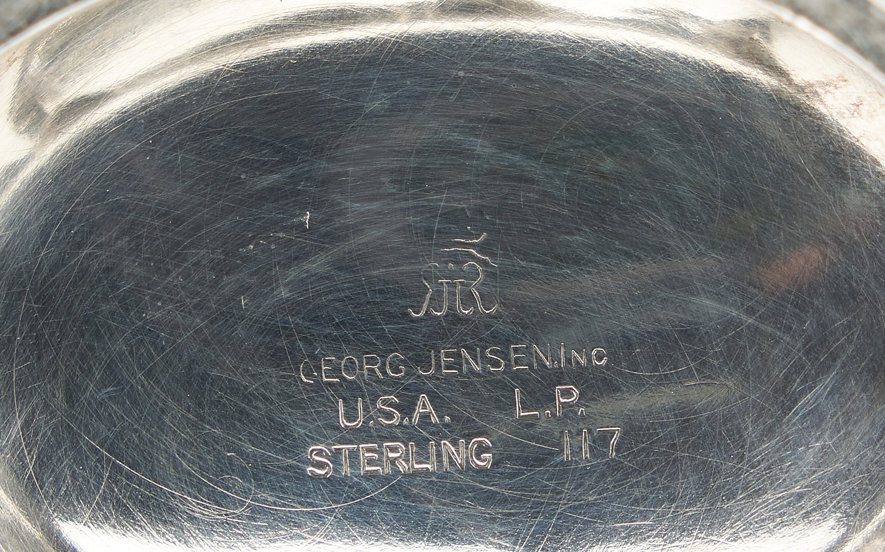 Lot 535: 19 Danish Silver Items, incl. Jensen, Hertz