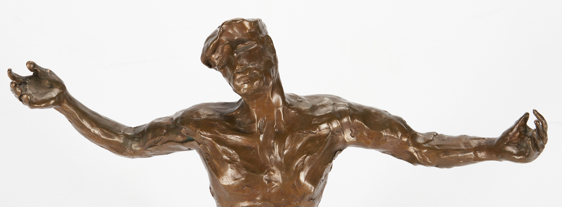 Lot 555: Anthony Quinn "Song of Zorba" Bronze Sculpture