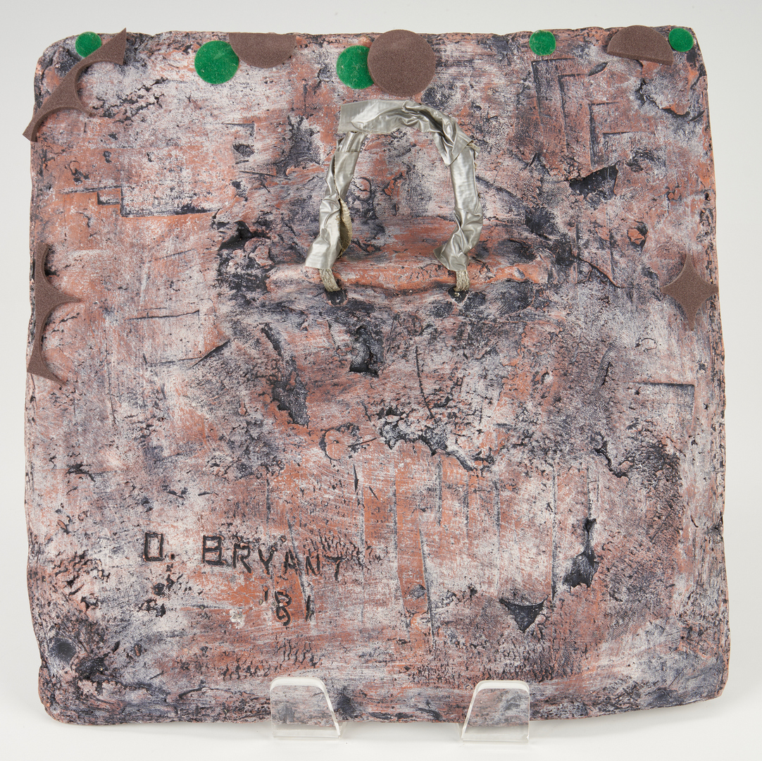Lot 558: 3 Olen Bryant Ceramic Sculptures & 1 other