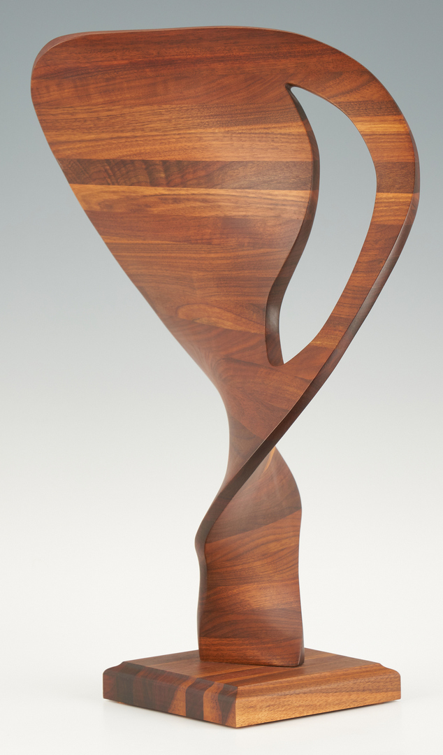 Lot 562: Robert Keyser Abstract Wood Sculpture