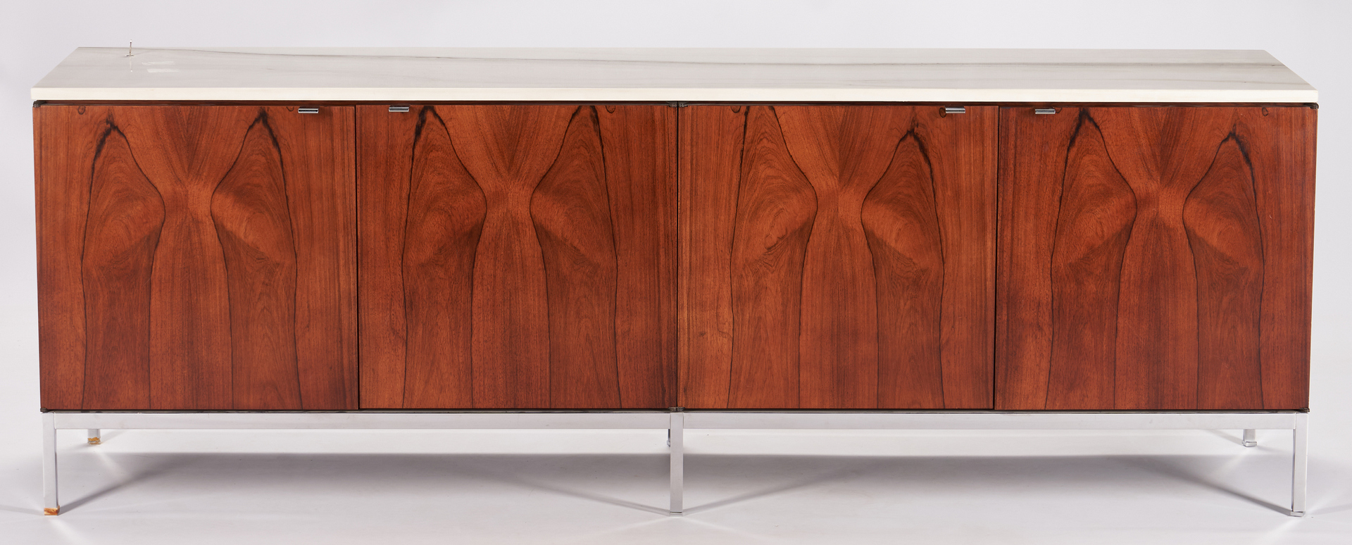 Lot 589: 1960s Florence Knoll Credenza, Marble Top