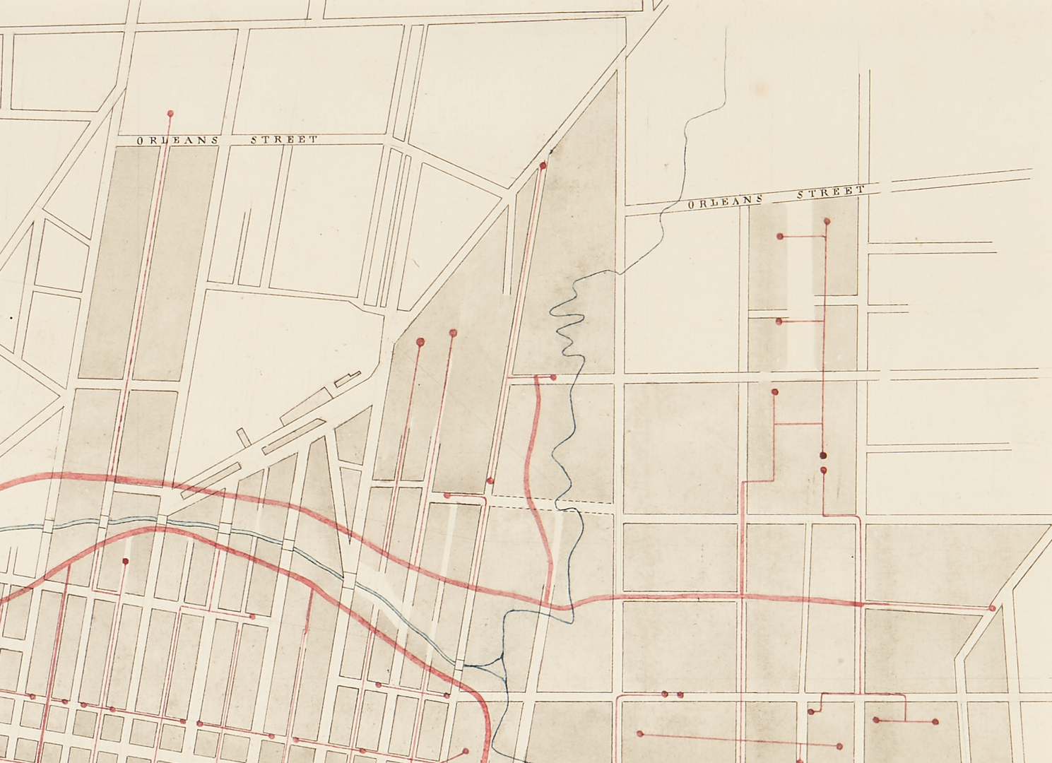 Lot 621: 19th Century Map of Memphis
