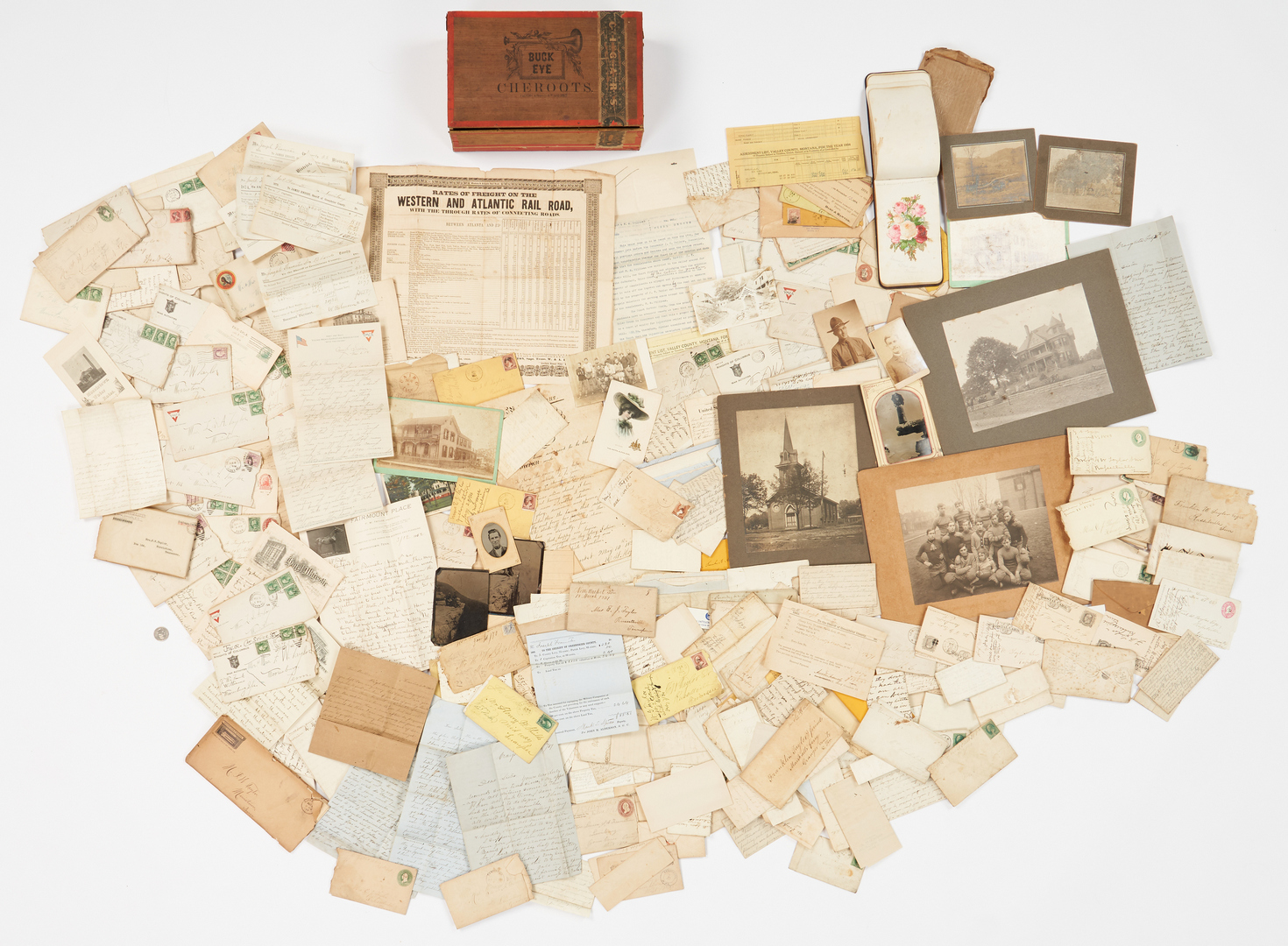 Lot 635: Large TN & WV Taylor / Feamster Family Archive