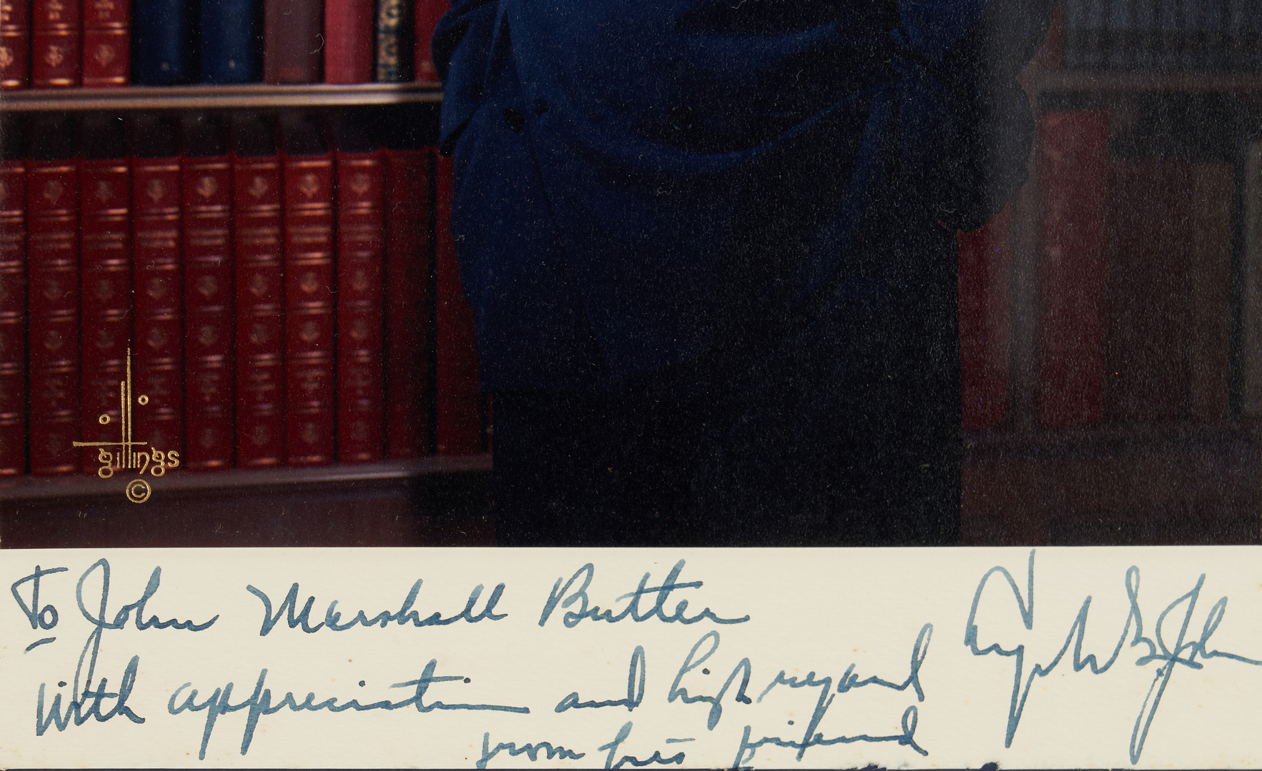 Lot 652: Senator J.M. Butler Archive, incl. LBJ Signed Items