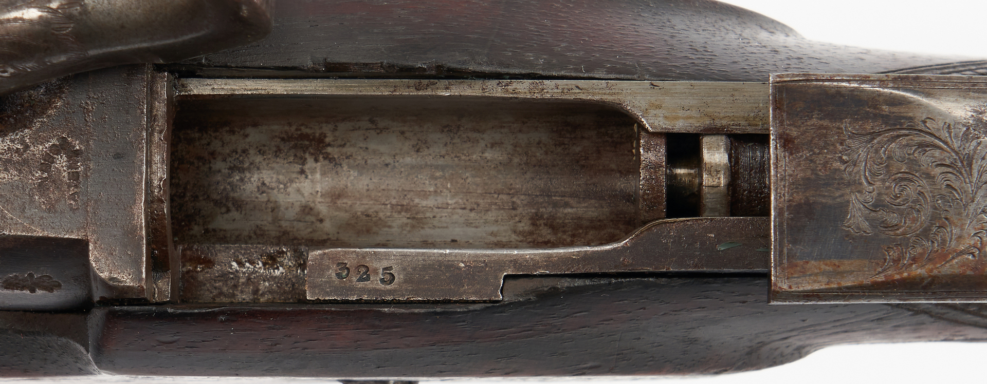 Lot 698: British E.M Reilly & Co. Percussion Carbine, .577 Caliber