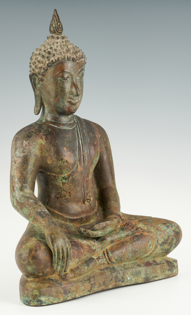 Lot 6: Southeast Asian Bronze Buddha