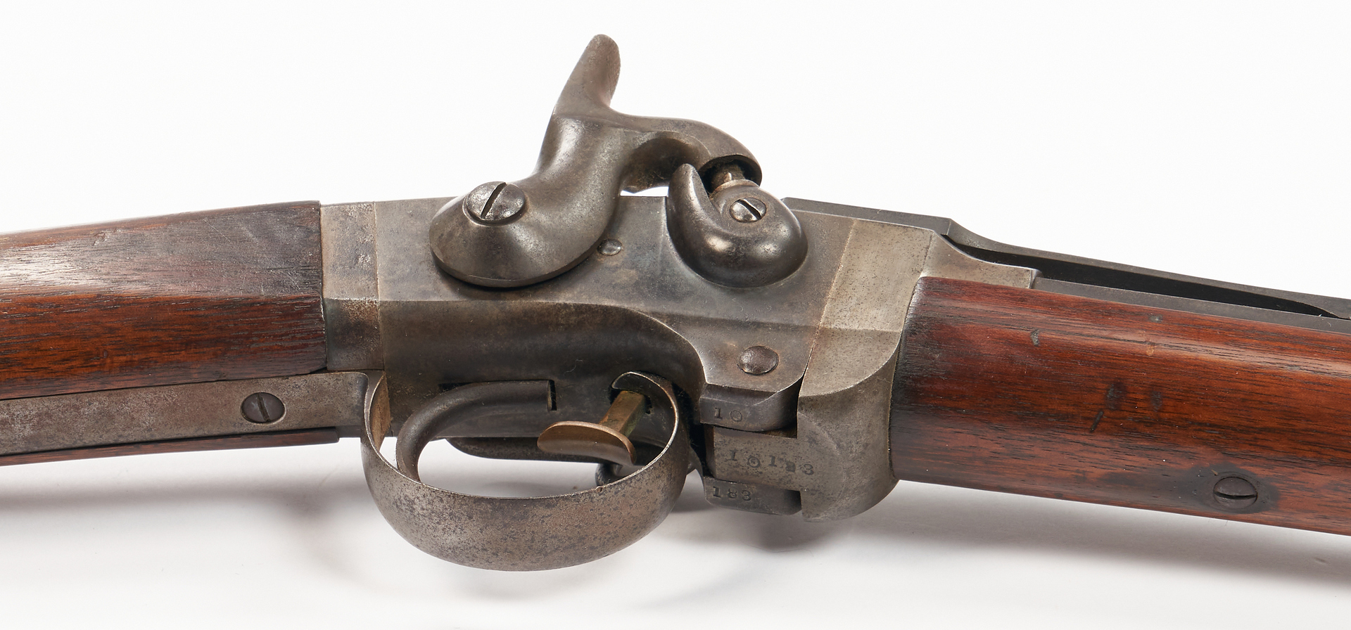 Lot 701: Civil War Poultney & Trimble Smith's Patent Carbine, .50 cal.