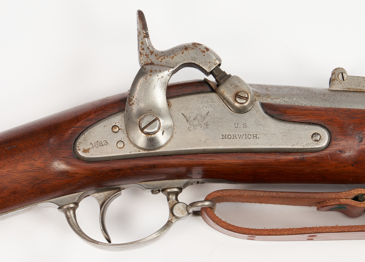 Lot 702: Norwich Arms Co. Contract M1861 Rifle-Musket, .58 cal.