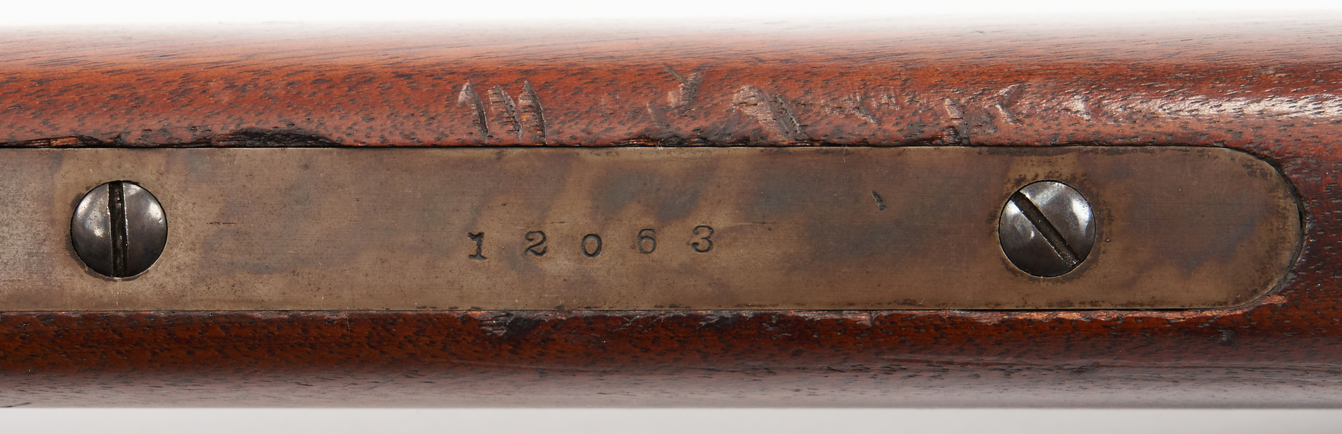 Lot 704: Civil War Mass. Arms Co. 2nd Model Lever Action Carbine, .50 cal.