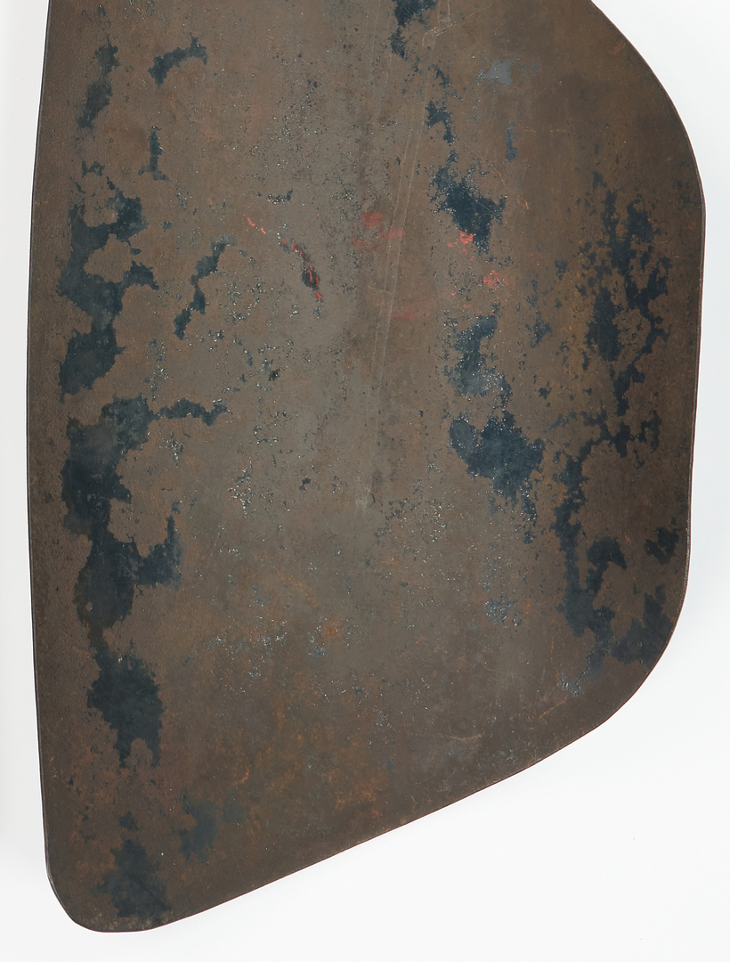 Lot 711: Civil War Bullet Proof Vest/Body Armor & Neck Stock