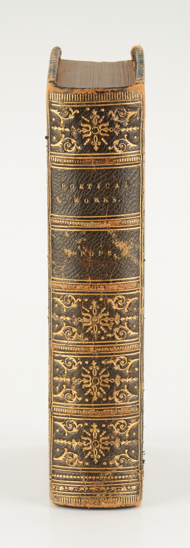Lot 775: Fore Edge Painted WORKS OF ALEXANDER POPE, 1857