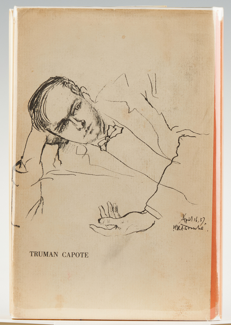 Lot 779: Truman Capote Signed Copy, Breakfast at Tiffany's