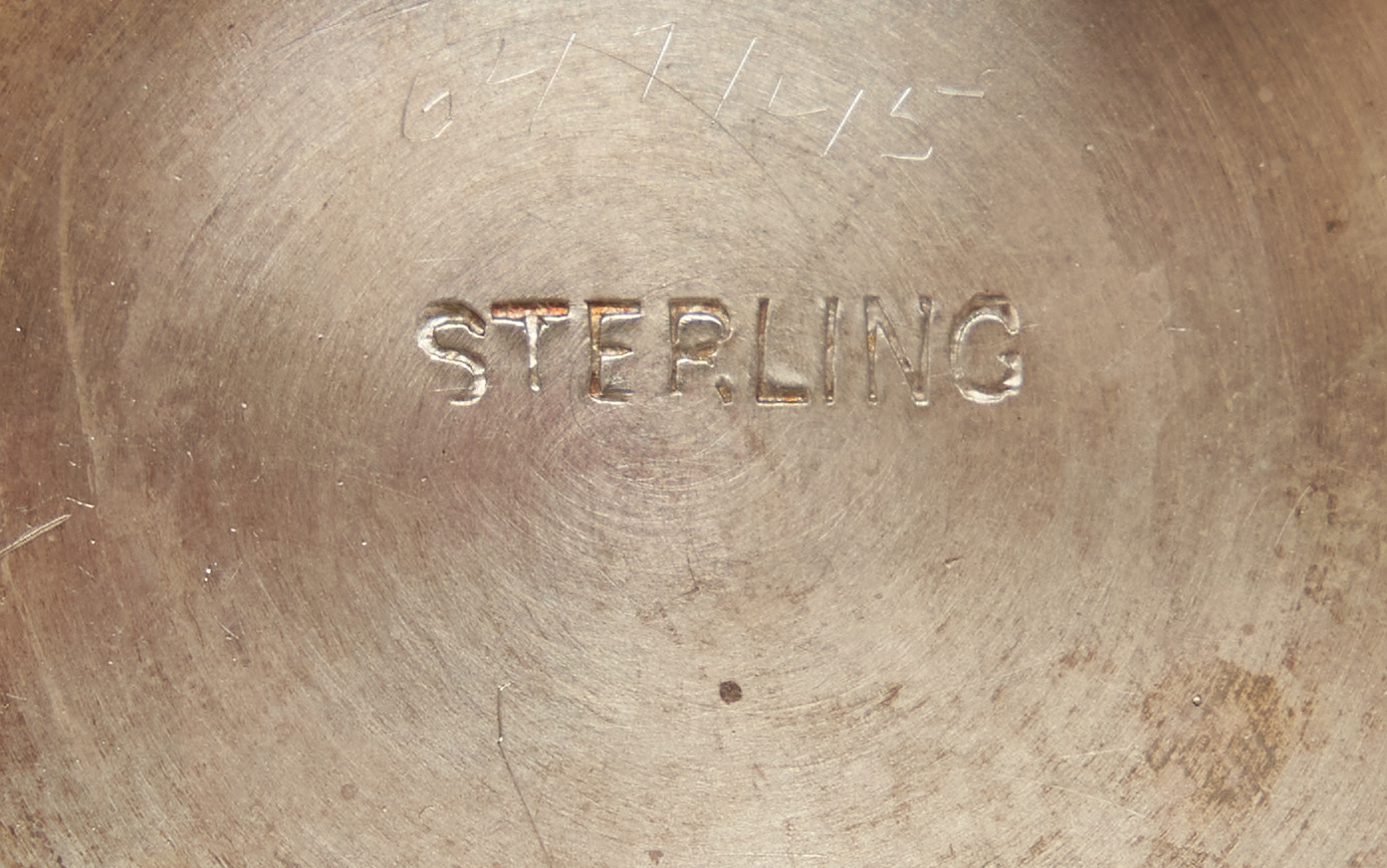 Lot 817: 20 Sterling Items inc. Rectangular Basket