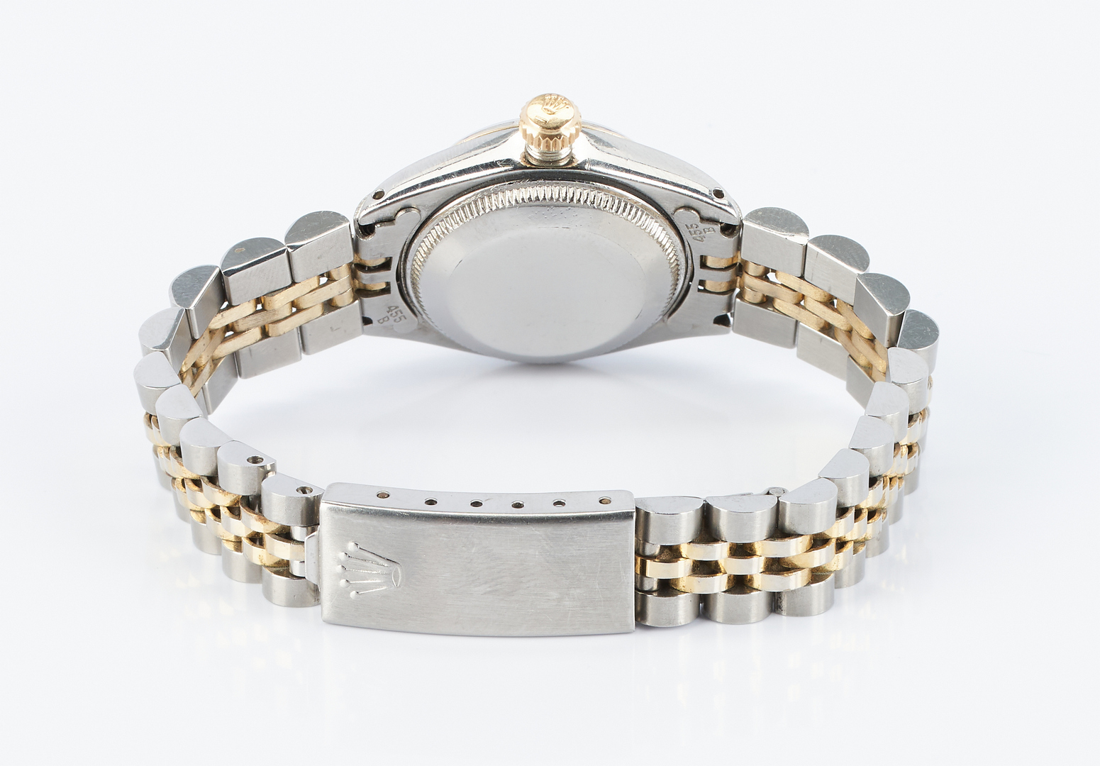 Lot 827: Ladies 26MM Two-Tone Datejust Rolex Wristwatch