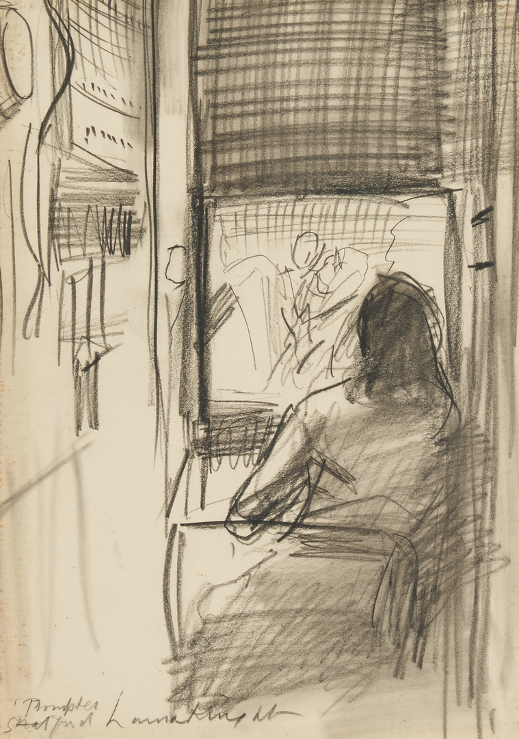 Lot 902: Dame Laura Knight Drawing and Drypoint
