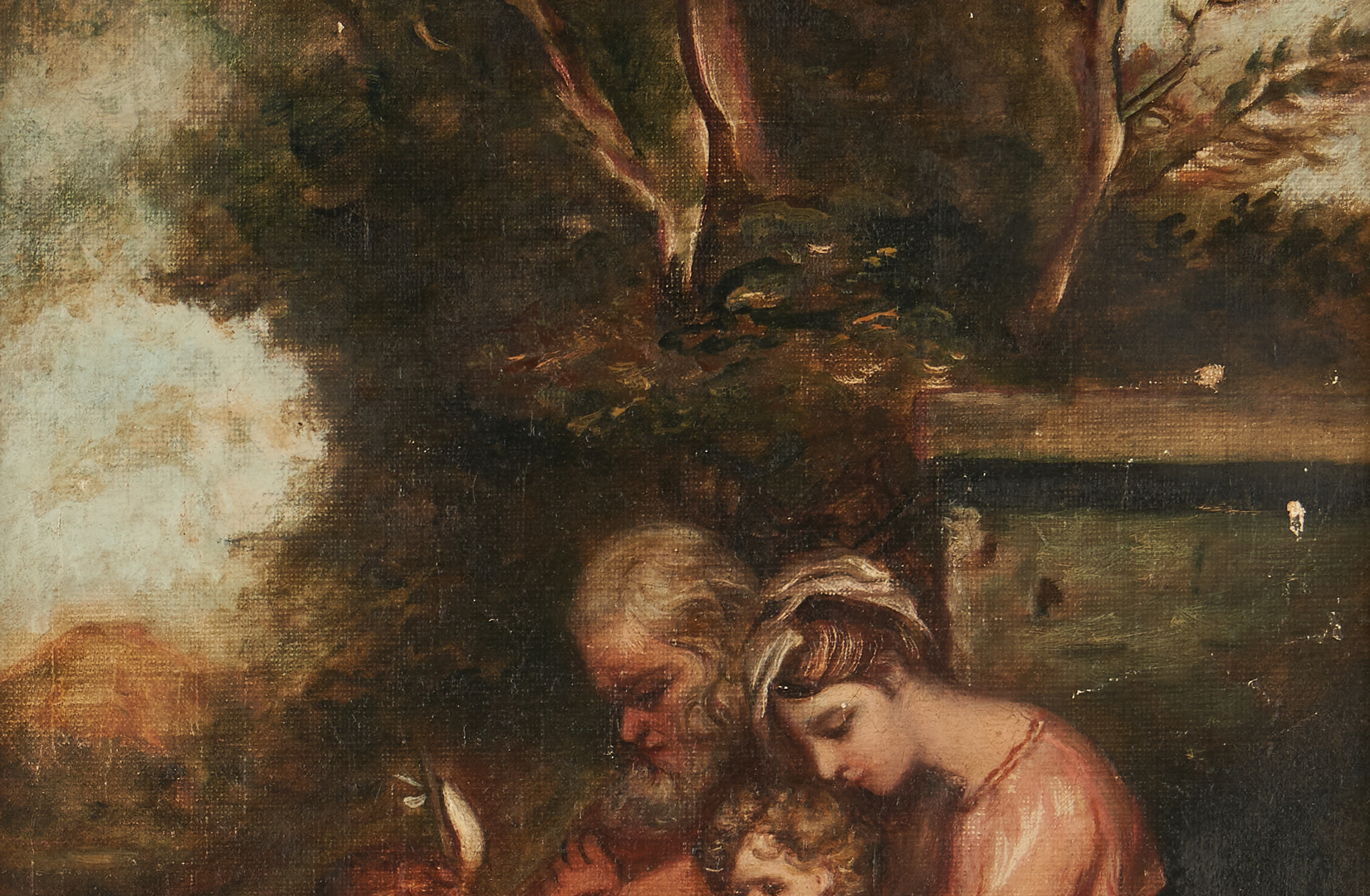 Lot 990: After Sir Joshua Reynolds, O/C, Holy Family
