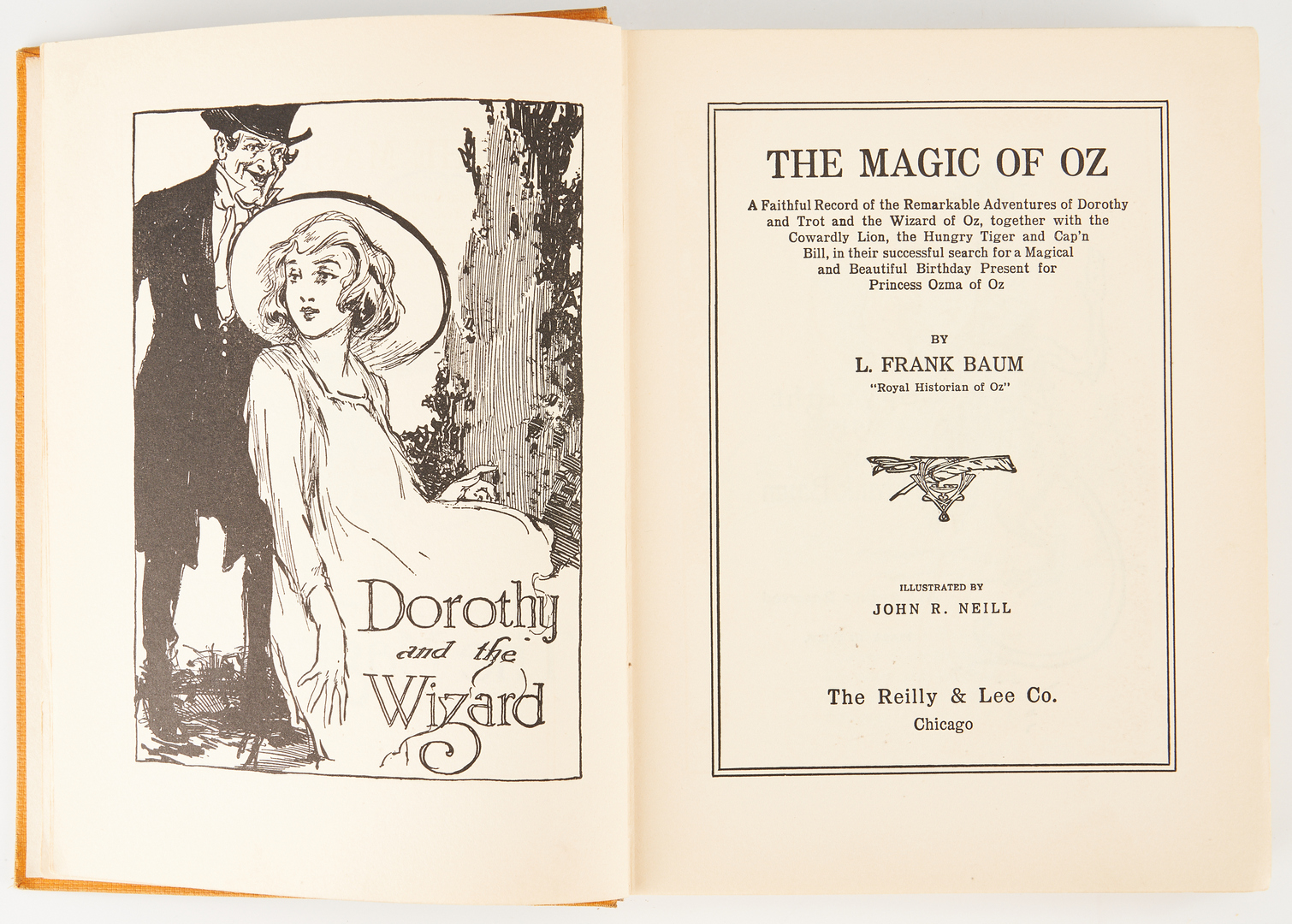 Lot 1065: Frank Baum, 4 Wizard of Oz Books